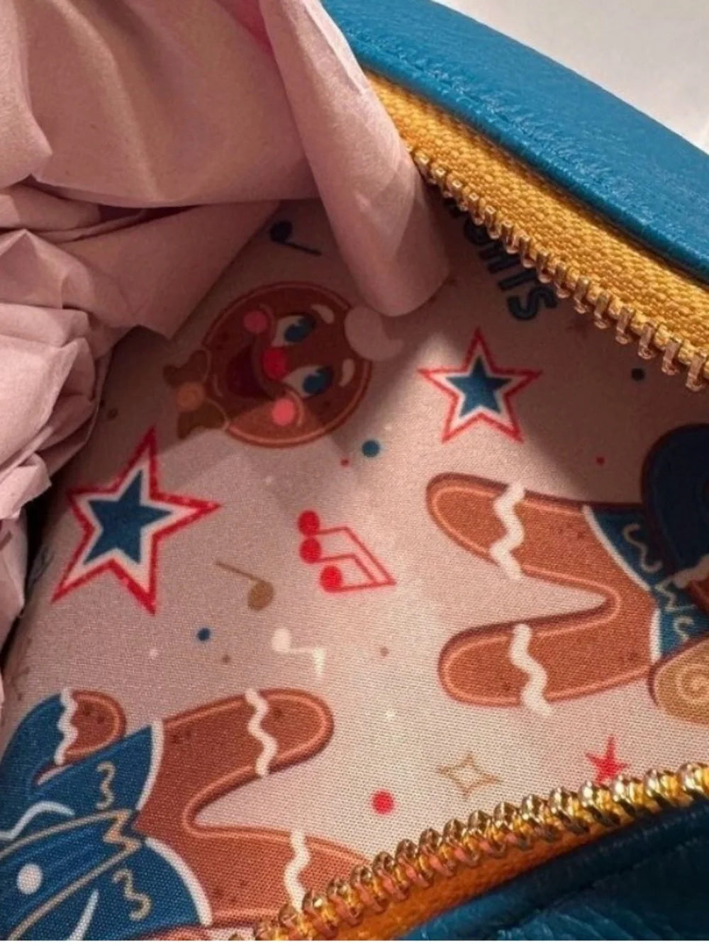 NWT Loungefly Ollie Gingerbread Man Backpack